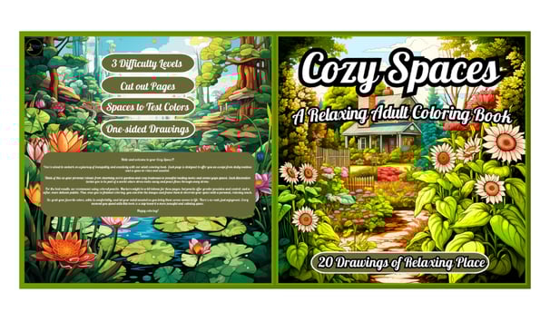 relaxing coloring book