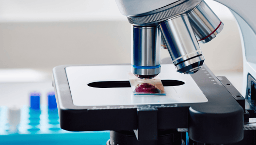 a microscope with a microscope and a microscope