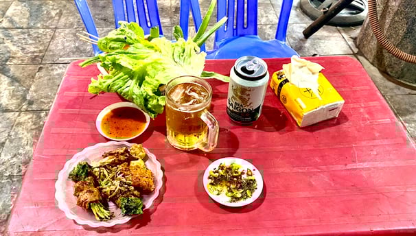 street grill food Vietnam