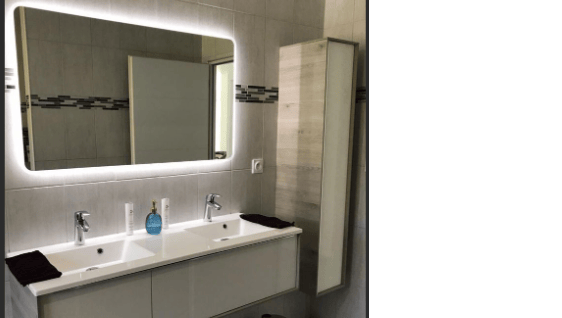 éclairage salle de bain