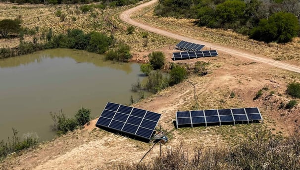 bombeo solar lorentz para ganaderia en campo de formosa