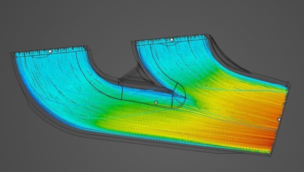 simulación térmica para el diseño de una pieza de motociclismo