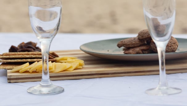 pop up beach cocktail hour