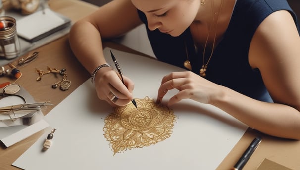 A person is presenting in front of a whiteboard filled with detailed marketing diagrams and notes. Several people are seated, paying attention to the presentation. The setting appears to be a professional workshop or meeting room with natural light coming through large windows.