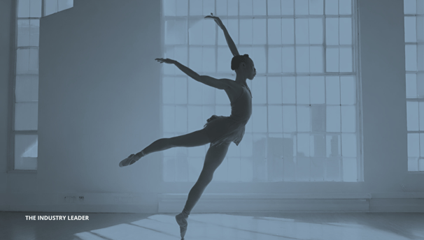 a black and white photo of a dancer