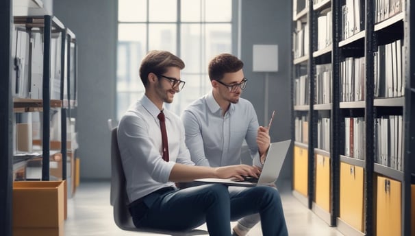 Medical professionals wearing surgical gowns and masks are engaged in a surgical procedure in an operating room. Various surgical instruments are neatly arranged on a blue surgical drape. Overhead surgical lights illuminate the scene, and medical equipment is visible in the background.