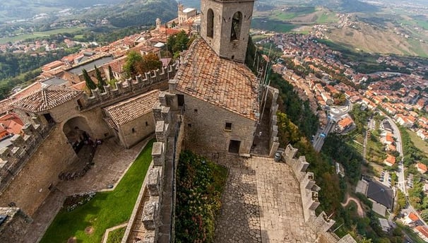 Fortezza di San Marino, Mura castello REepubblica di San Marino