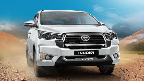 a white toyota fortune fortune 4x4