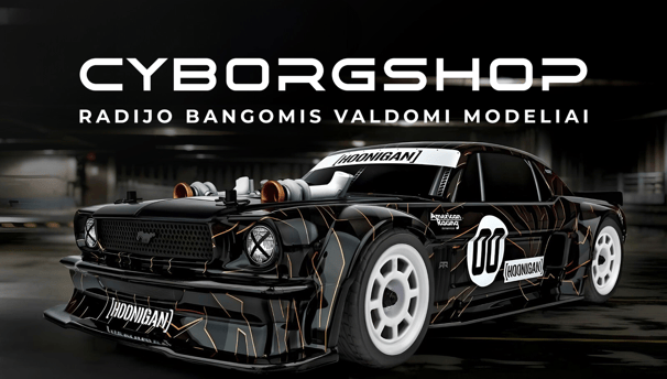 CyborgShop - rc modeliai