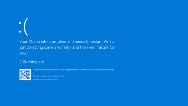 Windows 10 blue screen