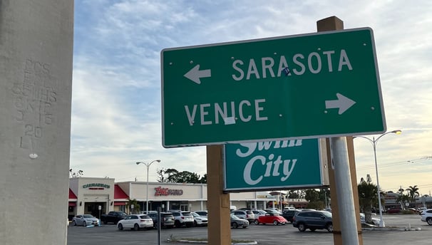 a street sign 