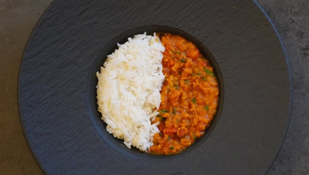Dahl de lentilles corail 