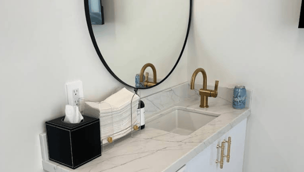 Behind-furniture deep cleaning by Shiny Maple Services