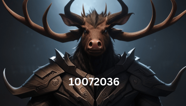 ElK-Razorback-hybrid looking soldier with huge antlers