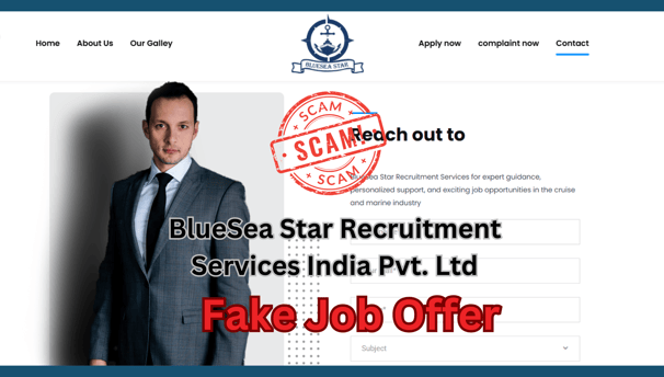 Blueseastar cruise job