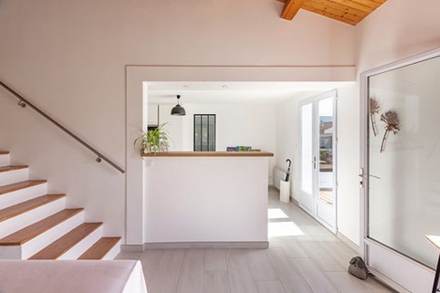 Projet réalisé par PAEI Concept : création d'une maison contemporaine à l'île de Ré