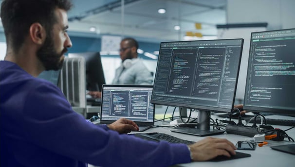 a penetration tester on his job