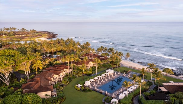 Four Seasons Resort Hualalai aerial view