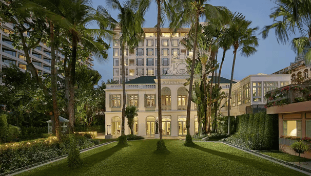 Mandarin Oriental Bangkok garden