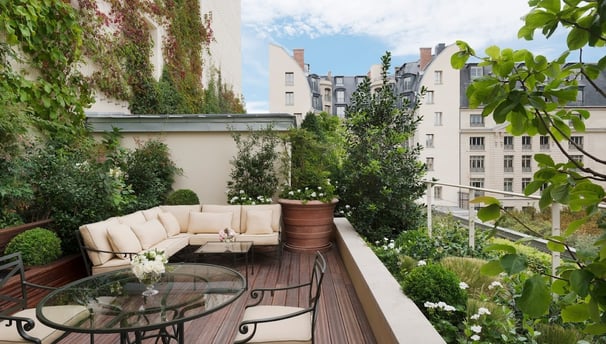 Ritz Paris balcony view