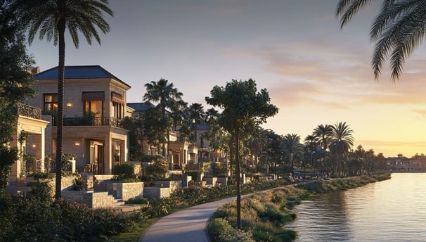 Wohnprojekt Jirian Sheikh Zayed Immobilien Neuer Nil Immobilieninvestition Ägypten Villen und Apartm