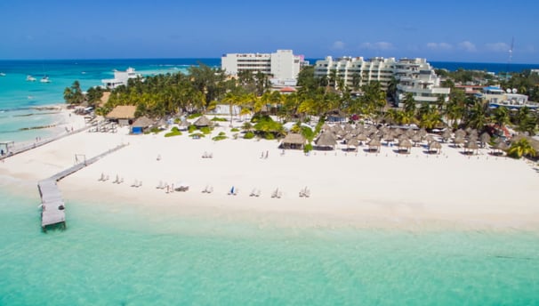 Playa norte isla mujeres