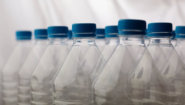 linea embotellado botellas plastico