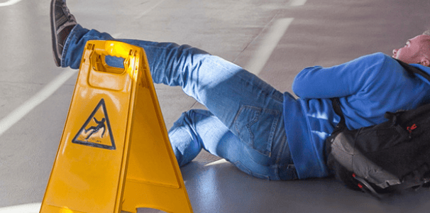 SLIP AND FALL PARKING GARAGE