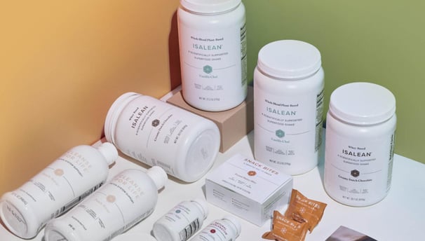 a variety of beauty products and products on a table