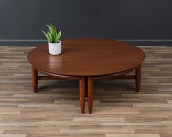 mahogany coffee table