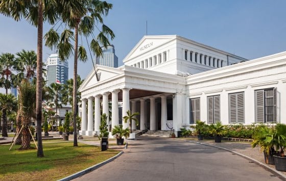 Foto do Museu Nacional, Jacarta - Indonésia