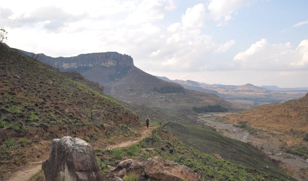 Tugela gorge walk and Policemans Helmet, Thendele Upper Camp, Drakensberg Amphitheatre, South Africa