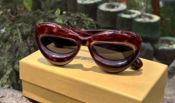 Lentes Versace, gafas de sol cat eye carey