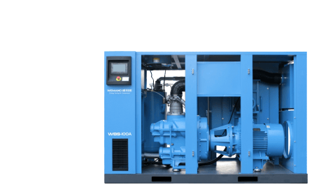 DOUBLE STAGE SCREWAIR COMPRESSOR