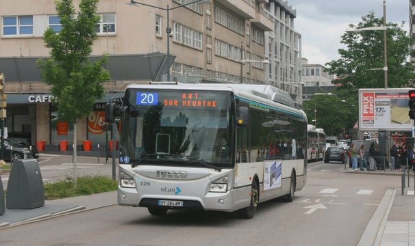 Un des Urbanway 12 GNV de la première série