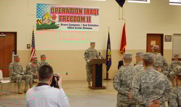 OIF II Welcome Home Ceremony