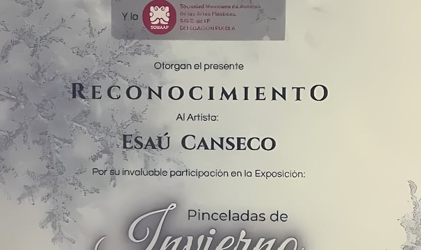 Tabuchi has also participated as a guest artist at the Azul Cobalto gallery in Puebla, Mexico