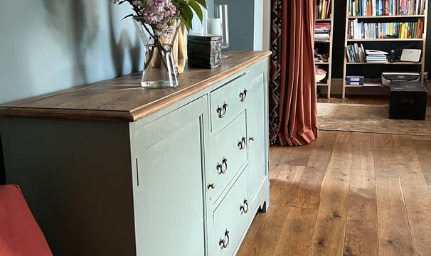 Hand painted furniture services for interior designers