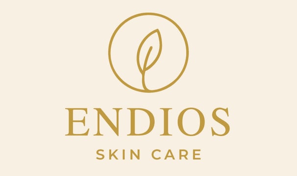 ENDIOS logo Powered by Bhudira | An in-house skincare brand