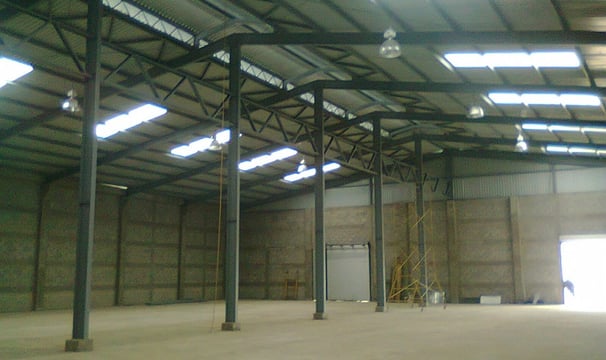 Fabricación de bodega en Guatemala