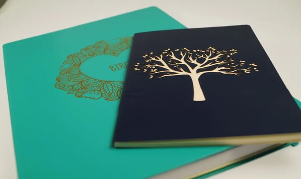 Cahier personnalisé