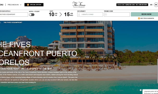 Web the fives hotels