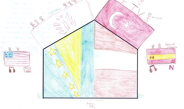 example 3 a session of Linguistic Living Spaces Methode