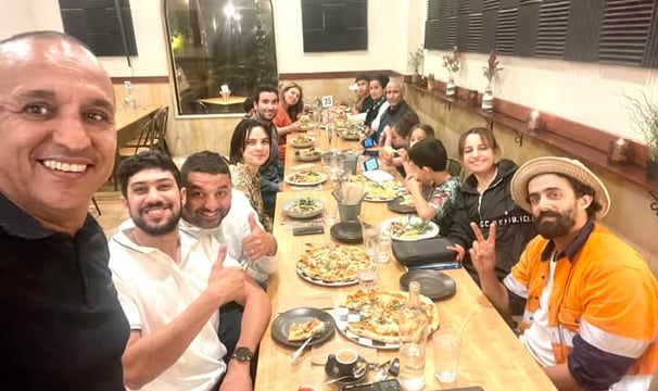 Moroccan Association Members celebrating Ramadan.