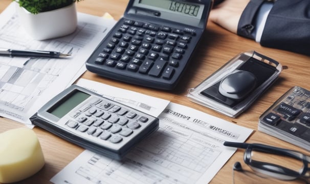 A dimly lit street scene at night features a brick building with a neon sign displaying the words 'INCOME TAX' in red and 'NOTARY PUBLIC' in green. A streetlight illuminates the space immediately around it, creating a contrast with the dark surroundings.