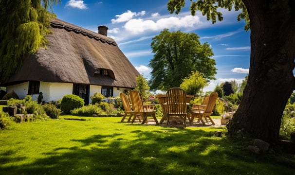 traditional cottage vacation rental in the French countryside