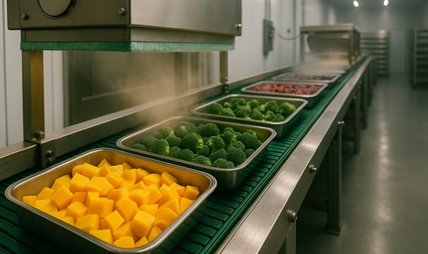 Preparing IQF food products to avoid waste