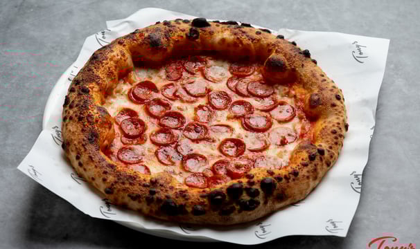Best Pepperoni Pizza Bangkok at Tony's Sukhumvit 11 Italian Restaurant Bangkok