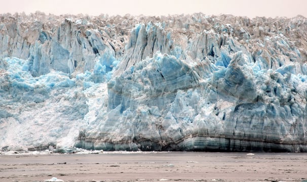 Hubbard Glacier in Alaska