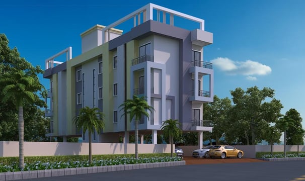 Dream Villa Flat - Apartment selling real estate company in Guwahati. Spacious and modern flats available for sale in a prime